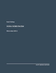 Dona Nobis Pacem SSAA choral sheet music cover Thumbnail